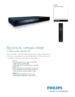 Philips BDP3306 Specifications preview