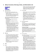 Preview for 4 page of Philips BDP3380/05 Service Manual