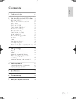 Предварительный просмотр 8 страницы Philips BDP3380 User Manual