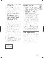 Preview for 24 page of Philips BDP3380K User Manual