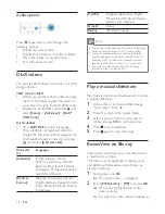 Preview for 12 page of Philips BDP3400 User Manual