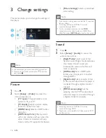 Предварительный просмотр 16 страницы Philips BDP3400 User Manual