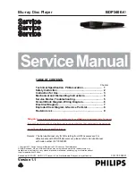 Philips BDP3406 /F7 Service Manual preview