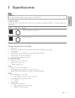 Preview for 22 page of Philips BDP3406/F7 (Spanish) Manual Del Usuario