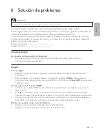 Preview for 24 page of Philips BDP3406/F7 (Spanish) Manual Del Usuario