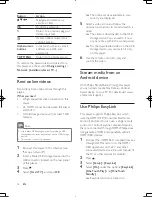 Preview for 16 page of Philips BDP3490 User Manual