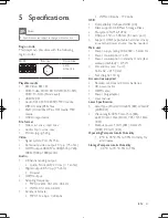 Preview for 21 page of Philips BDP3490 User Manual