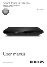 Philips BDP3500/93 User Manual preview