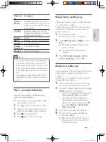 Предварительный просмотр 13 страницы Philips BDP3500/93 User Manual