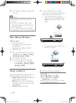 Предварительный просмотр 14 страницы Philips BDP3500/93 User Manual