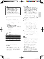 Предварительный просмотр 15 страницы Philips BDP3500/93 User Manual