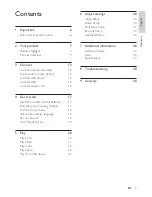 Preview for 5 page of Philips BDP5000 User Manual