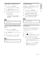 Preview for 23 page of Philips BDP5000 User Manual