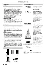 Preview for 4 page of Philips BDP5005 User Manual