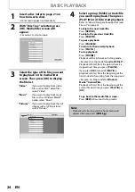 Preview for 24 page of Philips BDP5005 User Manual