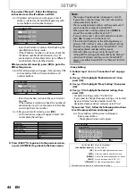 Preview for 44 page of Philips BDP5005 User Manual