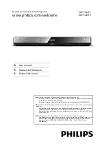 Philips BDP5010 User Manual предпросмотр