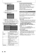 Preview for 42 page of Philips BDP5012 User Manual