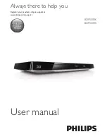 Philips BDP5500K User Manual preview