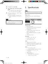 Preview for 20 page of Philips BDP5600K User Manual