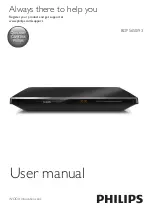 Philips BDP5650/93 User Manual preview