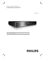 Philips BDP7200 User Manual preview