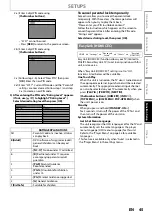 Preview for 45 page of Philips BDP7310/F7 Manual