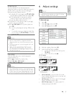 Предварительный просмотр 21 страницы Philips BDP7500 MK II User Manual