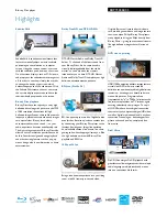 Предварительный просмотр 2 страницы Philips BDP7500BL Brochure