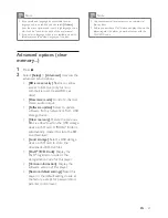 Preview for 21 page of Philips BDP7700 User Manual