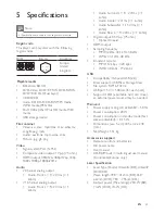 Preview for 23 page of Philips BDP7700 User Manual