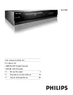 Philips BDP9000 User Manual preview