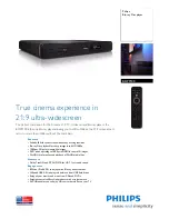 Philips BDP9100 Brochure preview