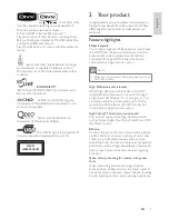 Preview for 5 page of Philips BDP9500 User Manual