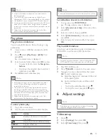 Preview for 17 page of Philips BDP9500 User Manual