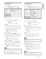 Preview for 21 page of Philips BDP9500 User Manual