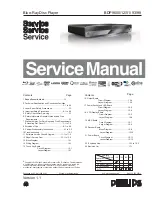 Philips BDP9600/51 Service Manual preview