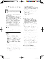 Preview for 22 page of Philips BDP9700/93 User Manual