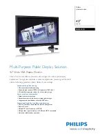 Philips BDS4241R Brochure предпросмотр