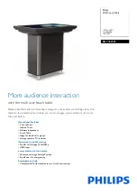 Предварительный просмотр 1 страницы Philips BDT4225ET Brochure & Specs