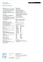 Предварительный просмотр 3 страницы Philips BDT4225ET Brochure & Specs