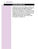 Preview for 20 page of Philips Beauty Color Precise HP4550 User Manual