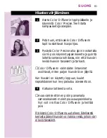 Preview for 81 page of Philips Beauty Color Precise HP4550 User Manual