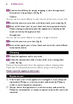 Preview for 6 page of Philips Beauty Thermoprotect Volume 1600 Manual