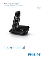 Предварительный просмотр 1 страницы Philips BeNear CD6952B User Manual