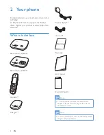 Предварительный просмотр 6 страницы Philips BeNear CD6952B User Manual