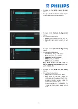 Preview for 64 page of Philips BFL2114/27 Series Professional Installation Manual