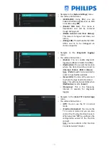 Preview for 74 page of Philips BFL2114/27 Series Professional Installation Manual