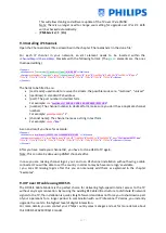 Preview for 128 page of Philips BFL2114/27 Series Professional Installation Manual