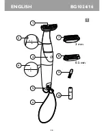 Preview for 13 page of Philips BG1024/16 User Manual